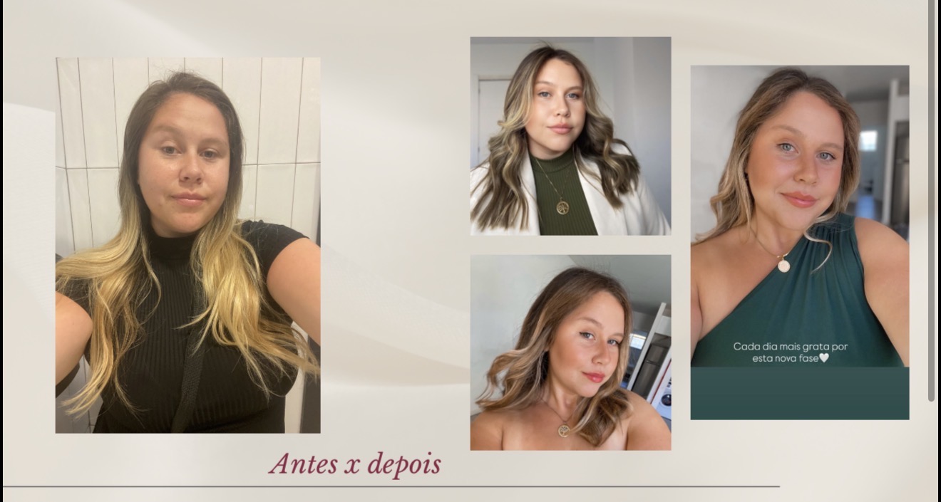 Antes e depois — transformação 2